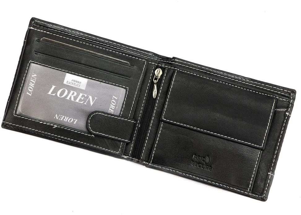 Skórzany męski portfel Loren N992-DDG