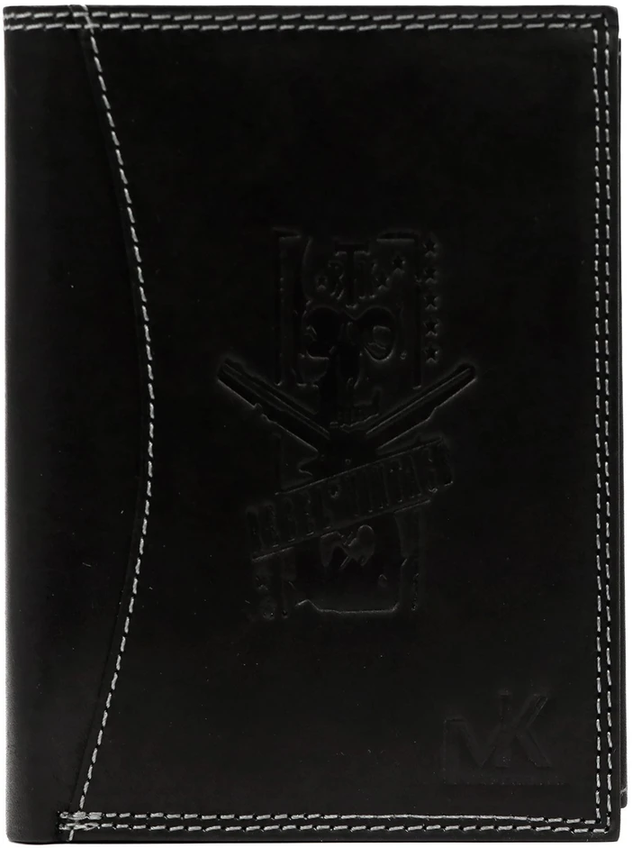 Skórzany męski portfel Money Kepper CDD 5601 REBEL VINTAGE