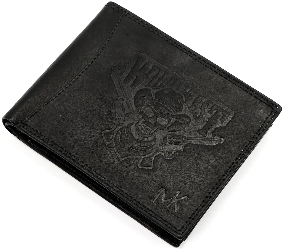 Skórzany męski portfel Money Kepper CDD 5600 WILD WEST