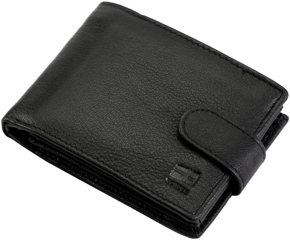 Odinė piniginė Nordee HARE 035L juoda