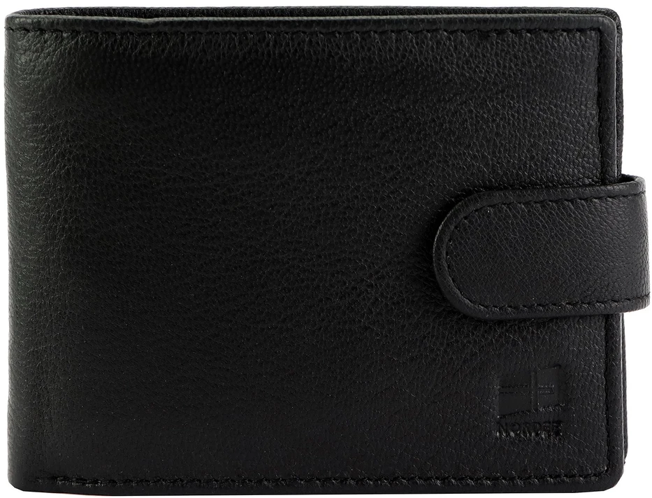 Odinė piniginė Nordee HARE 035L juoda