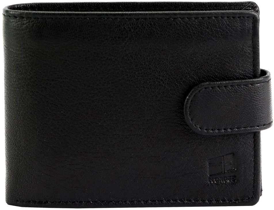 Odinė piniginė Nordee HARE N992L juoda