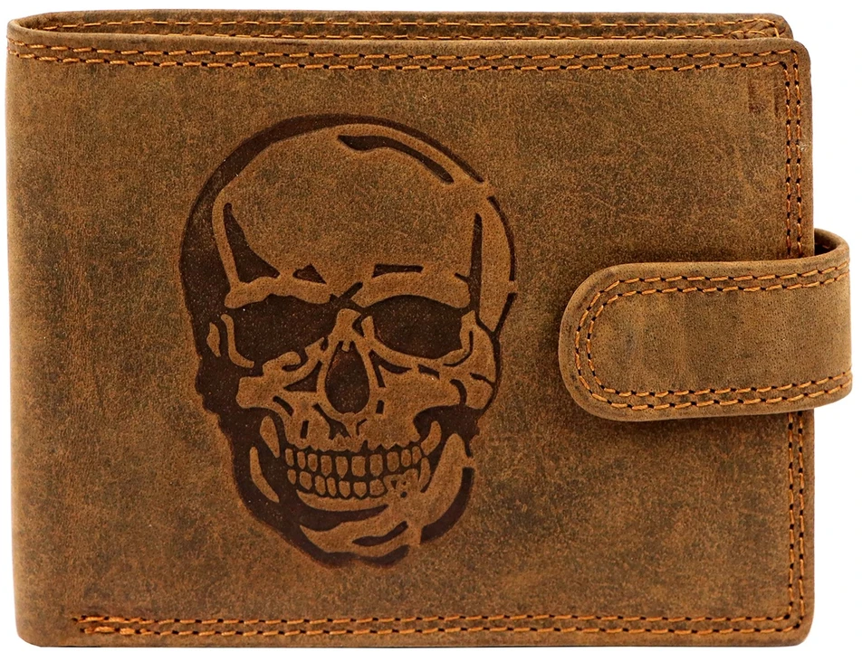 Piniginė vyrams Nordee L895 SKULL