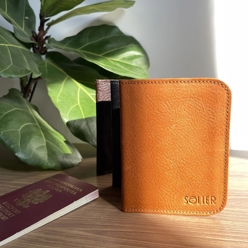 Solier Accessories Piniginė vyrams / passport holder SOLIER SW07