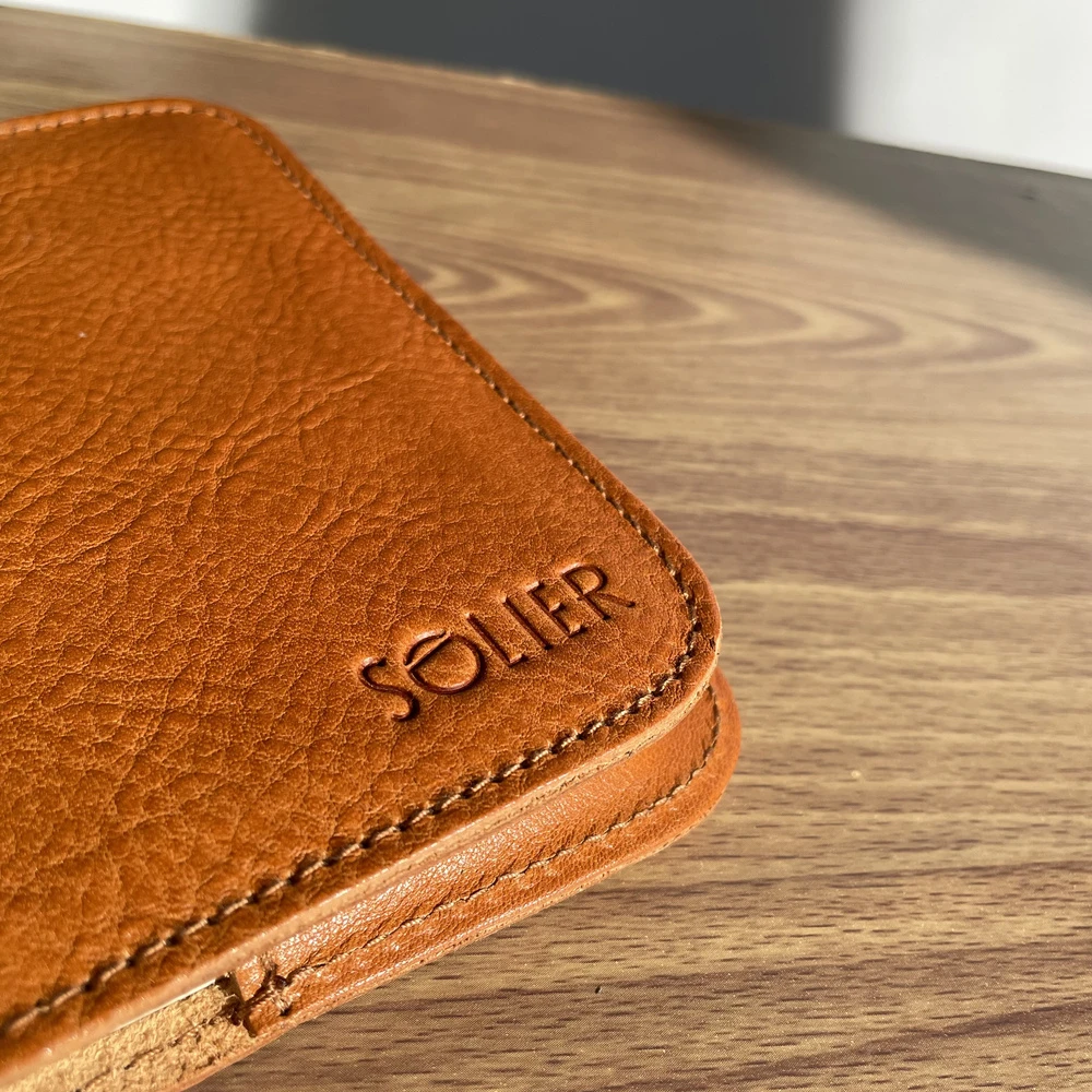 Solier Accessories Piniginė vyrams / passport holder SOLIER SW07
