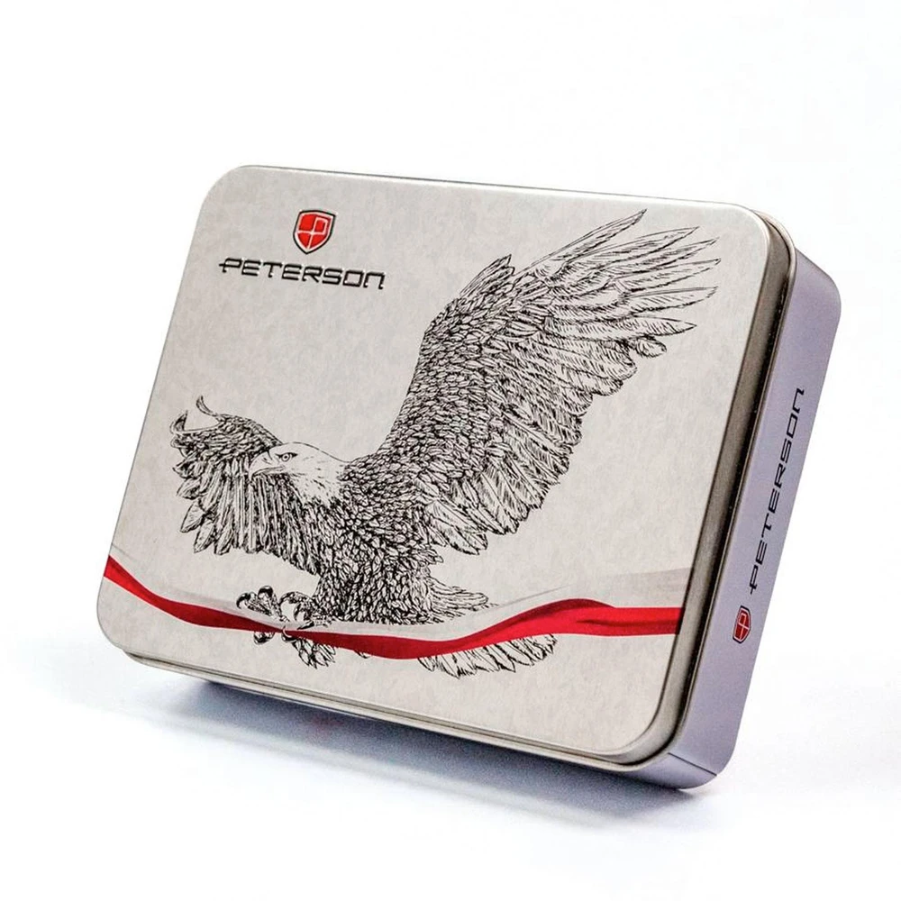 Talpi, odinė vyriška piniginė su RFID sistema - Peterson