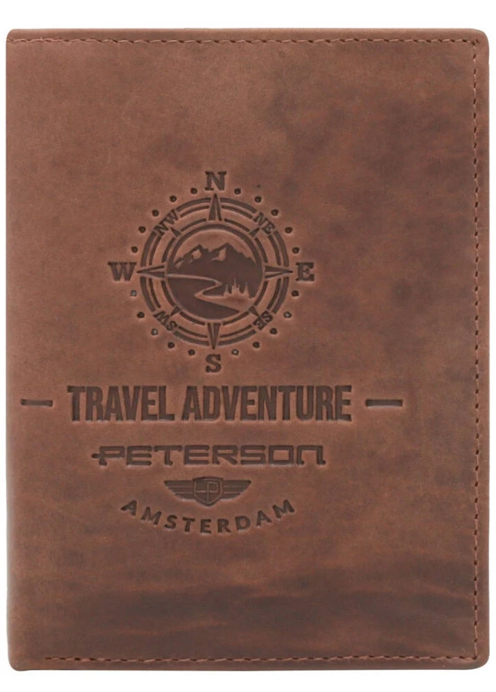 Piniginė vyrams Peterson PTN N4-BE-TRAVEL