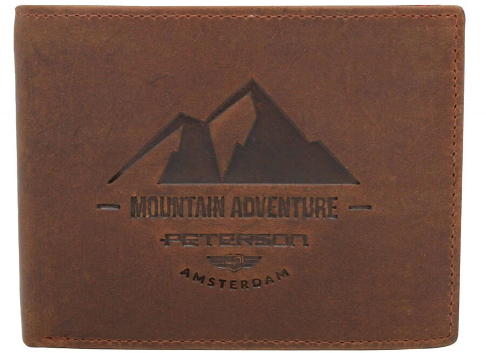 Piniginė vyrams Peterson PTN N992-BE-MOUNTAIN