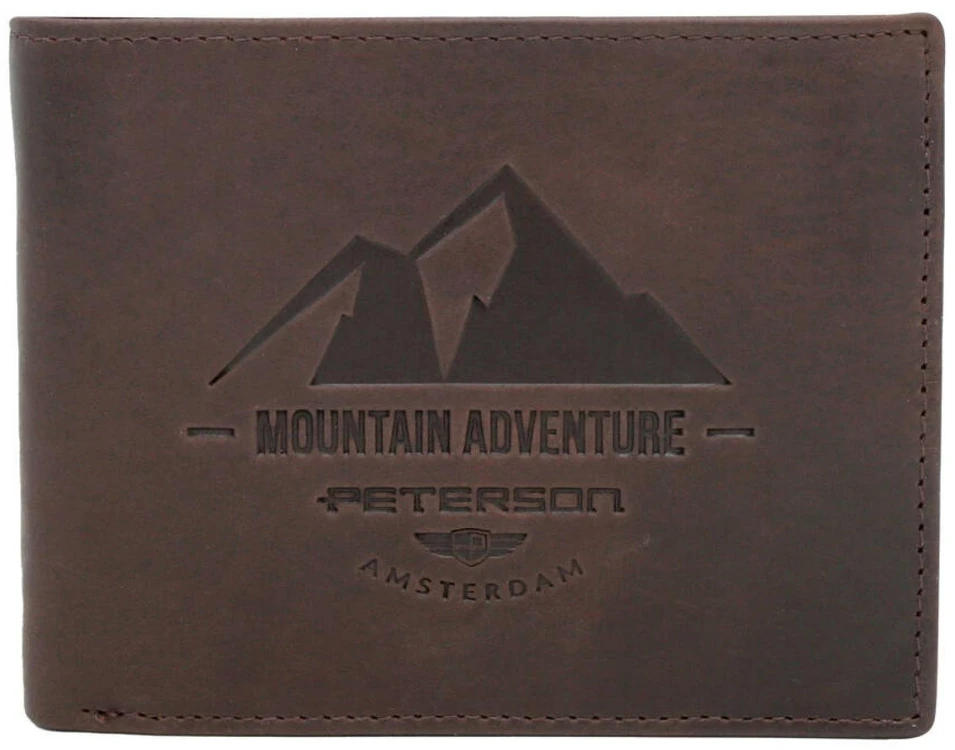 Piniginė vyrams Peterson PTN N992-BE-MOUNTAIN