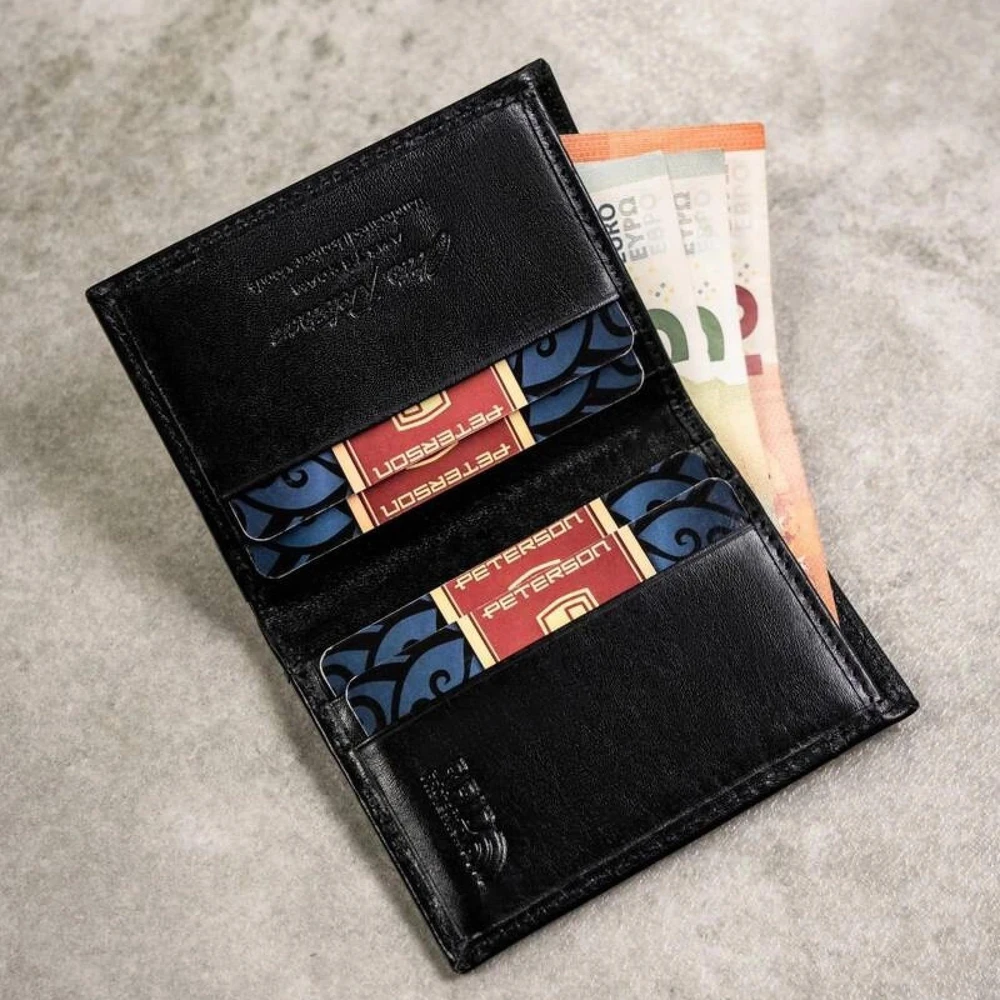 Piniginė vyrams Peterson PTN SET3-N78L-VT Juodas