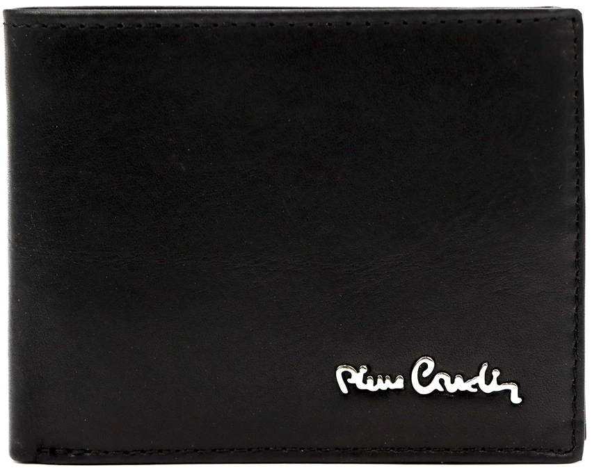 Vyriška odinė piniginė Pierre Cardin YS601 323 juoda