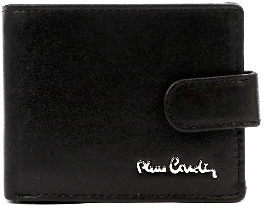 Vyriška odinė piniginė Pierre Cardin YS601 323A juoda