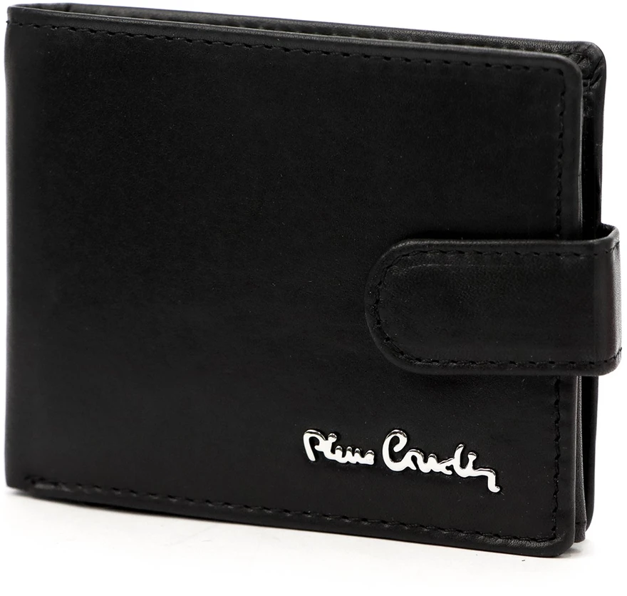 Vyriška odinė piniginė Pierre Cardin YS601 323A juoda