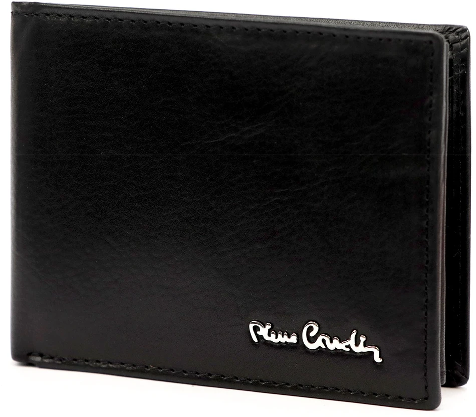 Vyriška odinė piniginė Pierre Cardin YS601 324 juoda
