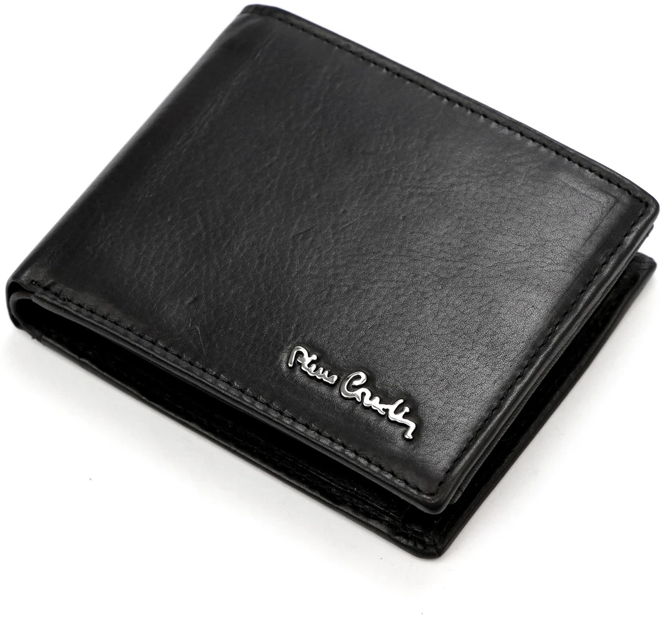 Vyriška odinė piniginė Pierre Cardin YS601 324 juoda