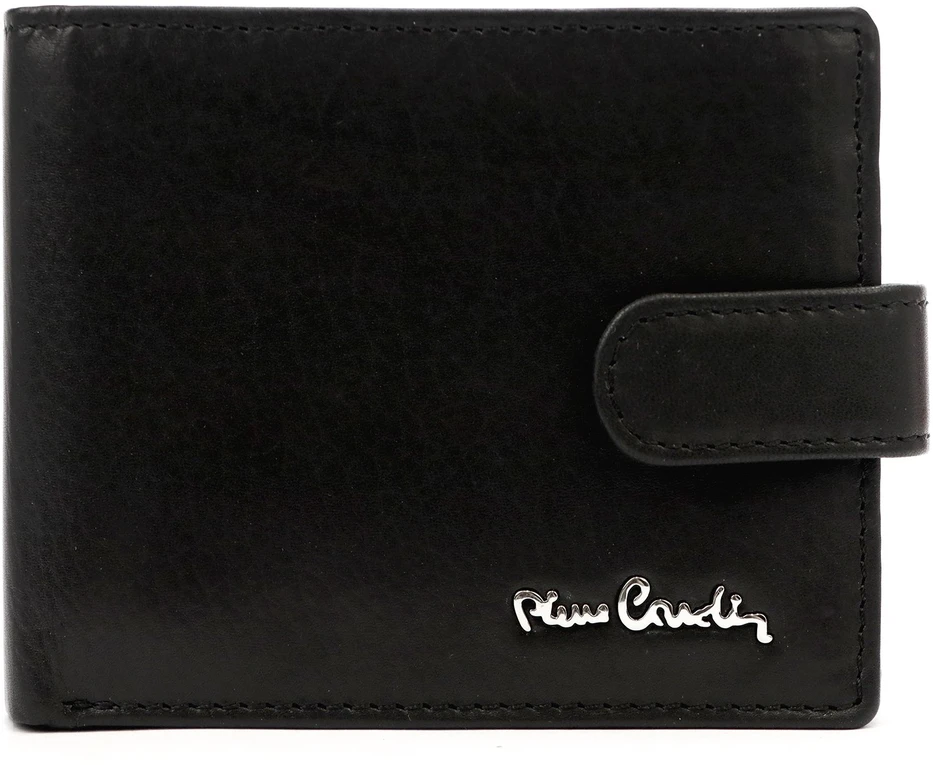 Vyriška odinė piniginė Pierre Cardin YS601 324A juoda