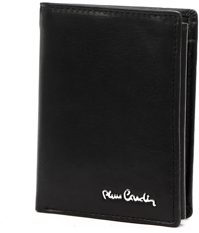 Vyriška odinė piniginė Pierre Cardin YS601 326 juoda