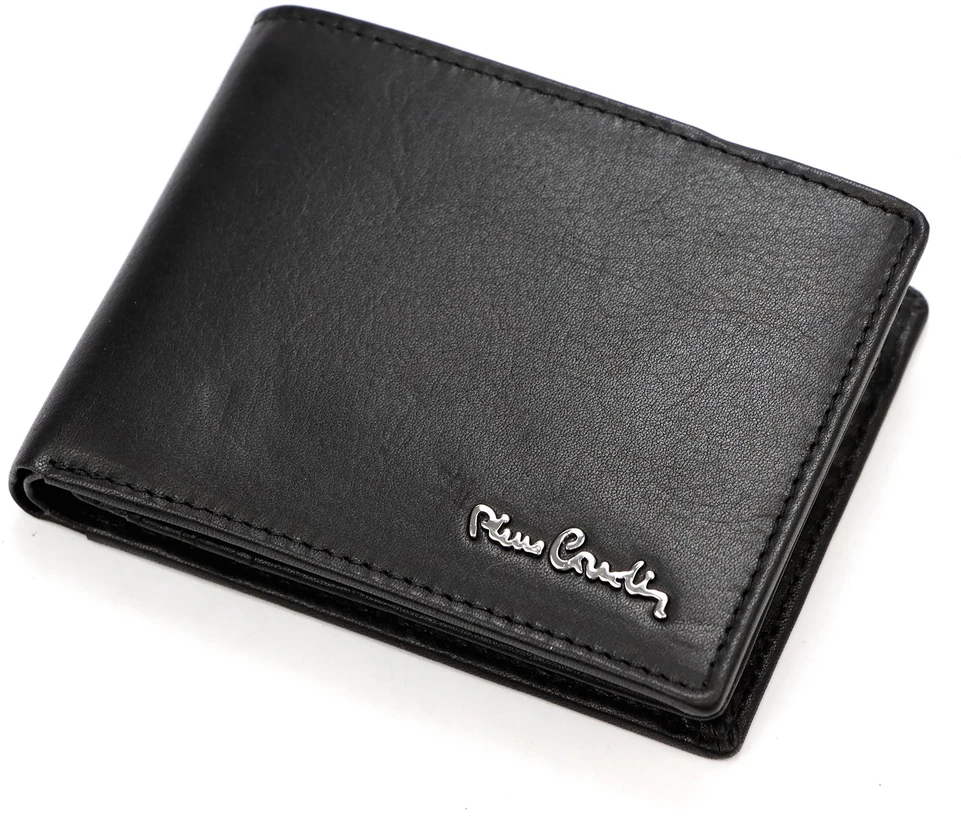 Vyriška odinė piniginė Pierre Cardin YS601 8806 juoda
