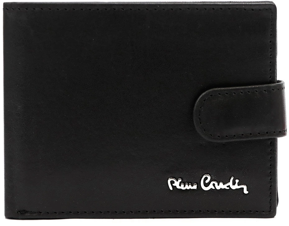 Vyriška odinė piniginė Pierre Cardin YS601 8806A juoda