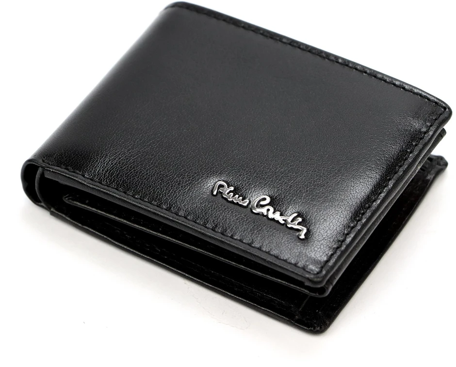Vyriška odinė piniginė Pierre Cardin YS602 323 juoda