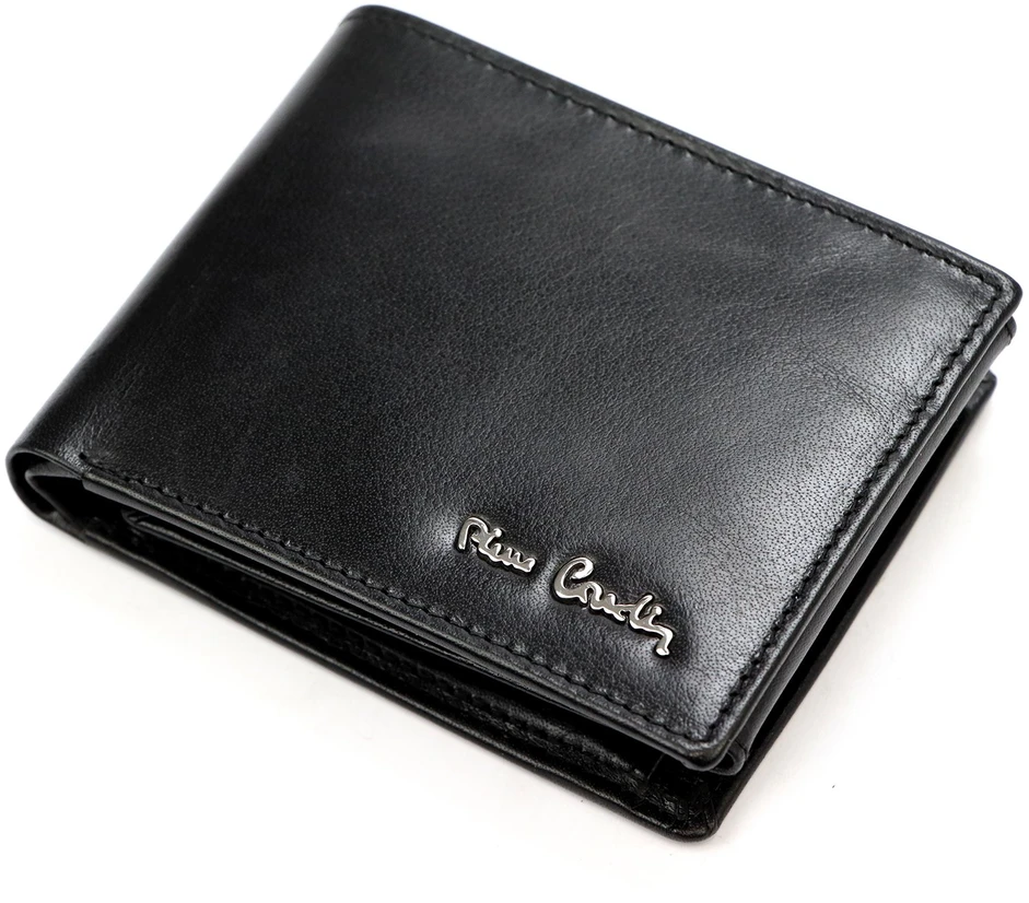 Vyriška odinė piniginė Pierre Cardin YS602 324 juoda