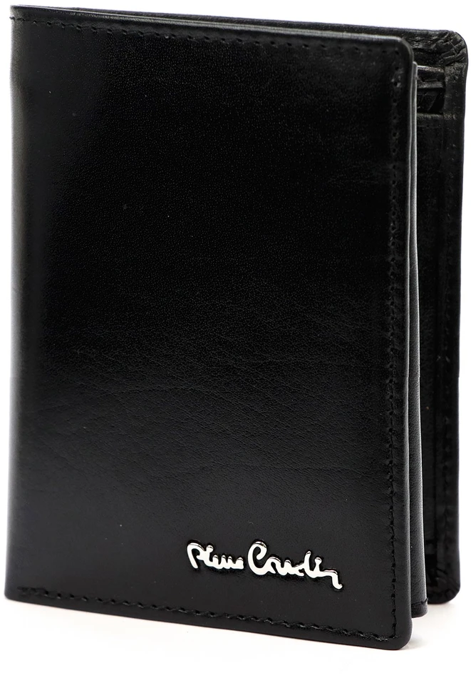Vyriška odinė piniginė Pierre Cardin YS602 326 juoda