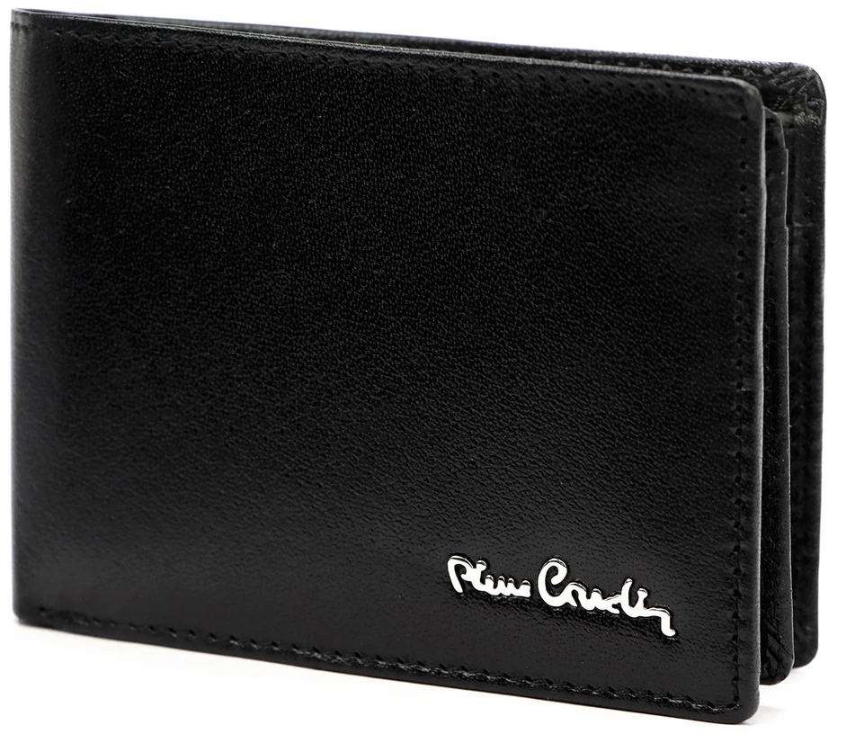 Vyriška odinė piniginė Pierre Cardin YS602 8806 juoda