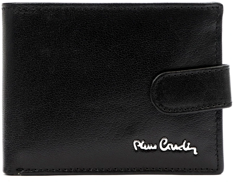 Vyriška odinė piniginė Pierre Cardin YS602 8806A juoda