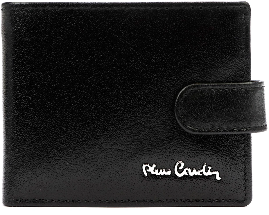 Vyriška odinė piniginė Pierre Cardin YS602 8825A juoda