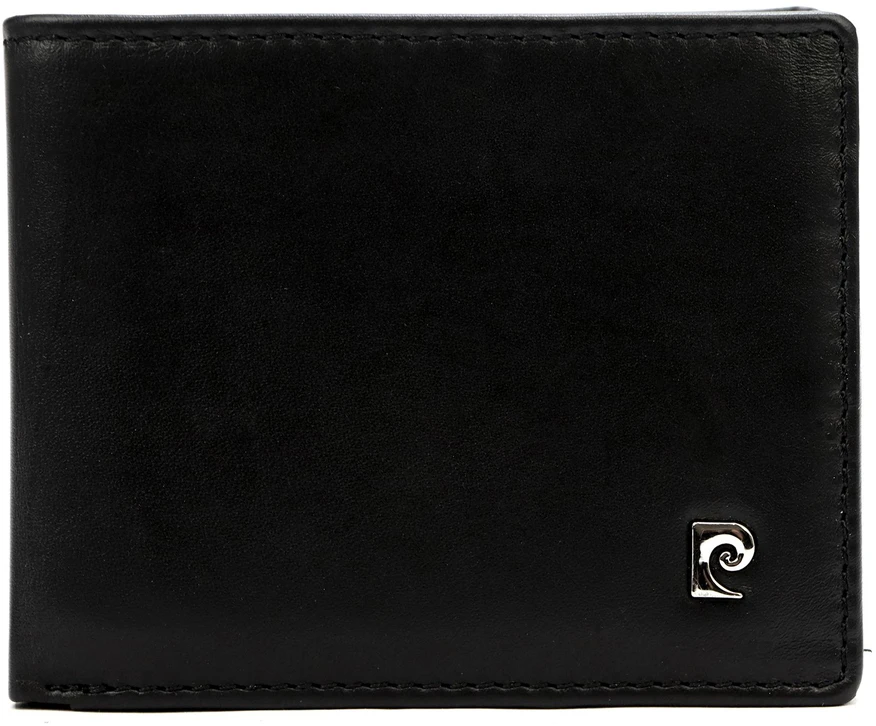 Vyriška odinė piniginė Pierre Cardin YS603 323 juoda