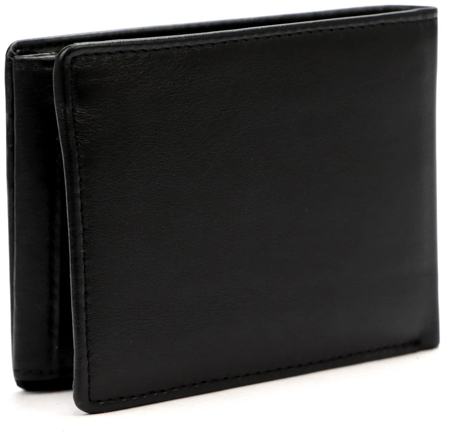 Vyriška odinė piniginė Pierre Cardin YS603 324 juoda