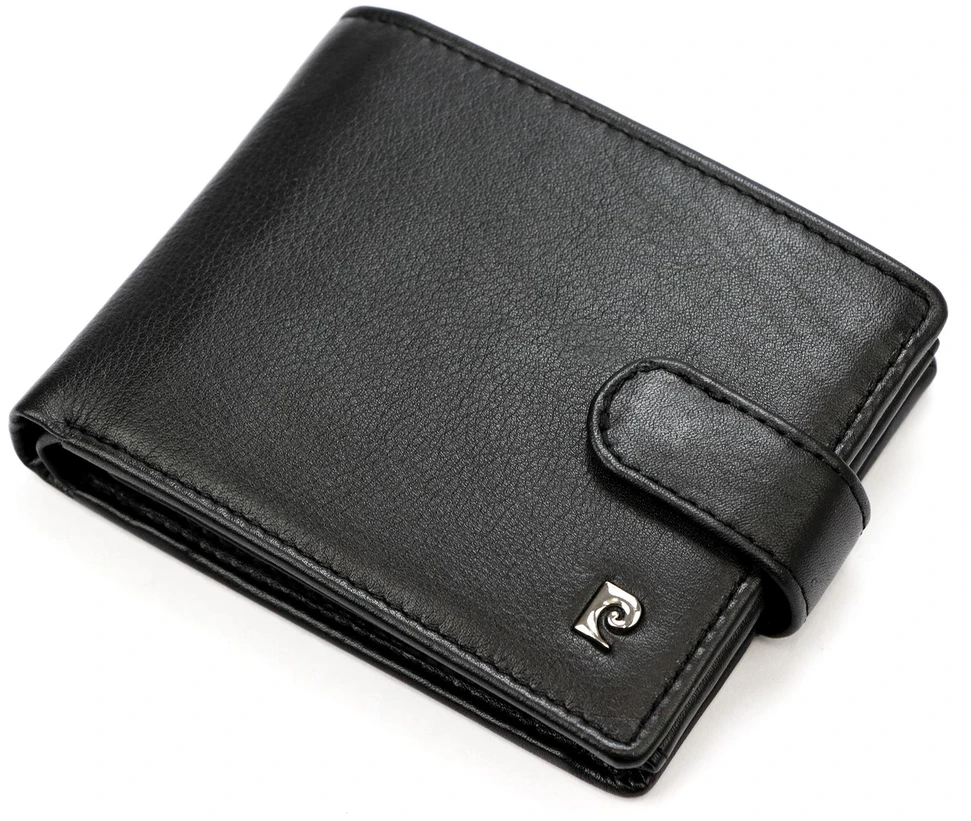 Vyriška odinė piniginė Pierre Cardin YS603 324A juoda