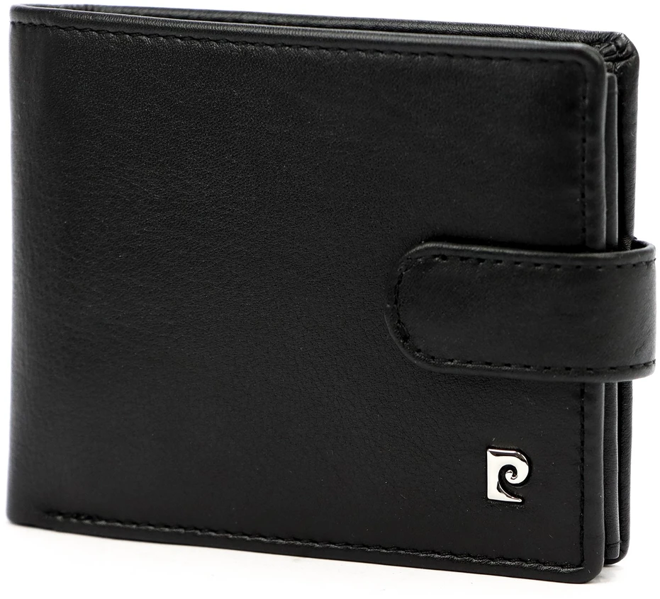 Vyriška odinė piniginė Pierre Cardin YS603 324A juoda