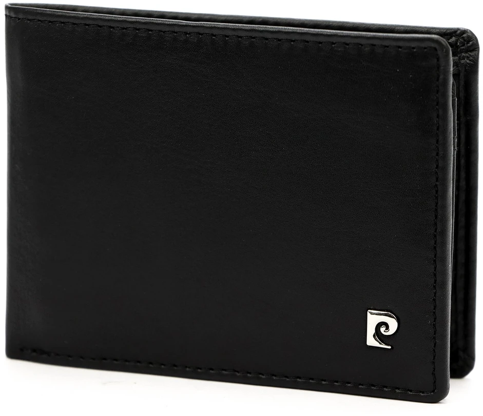 Vyriška odinė piniginė Pierre Cardin YS603 8806 juoda