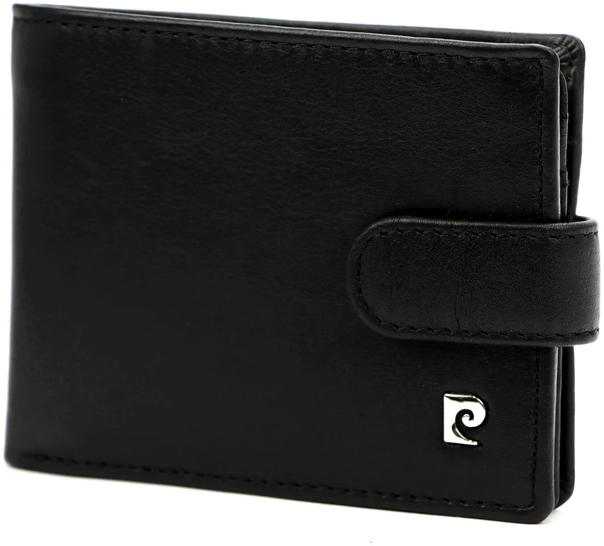 Vyriška odinė piniginė Pierre Cardin YS603 8825A juoda