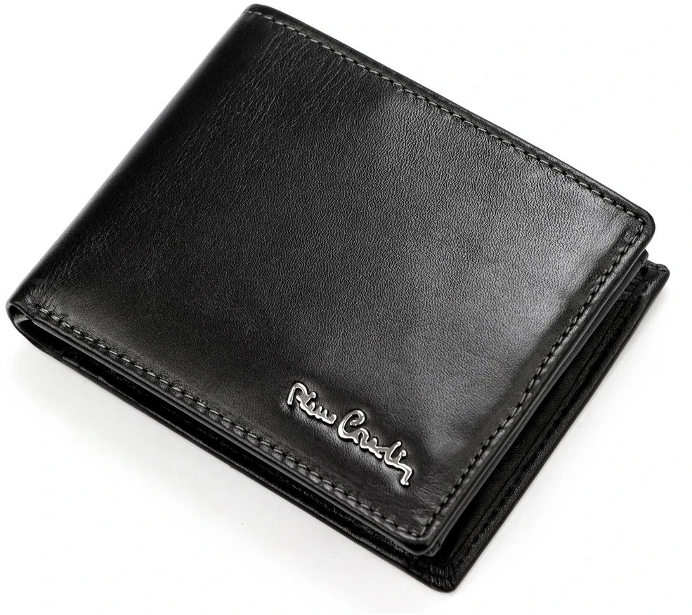 Vyriška odinė piniginė Pierre Cardin YS604 324 juoda