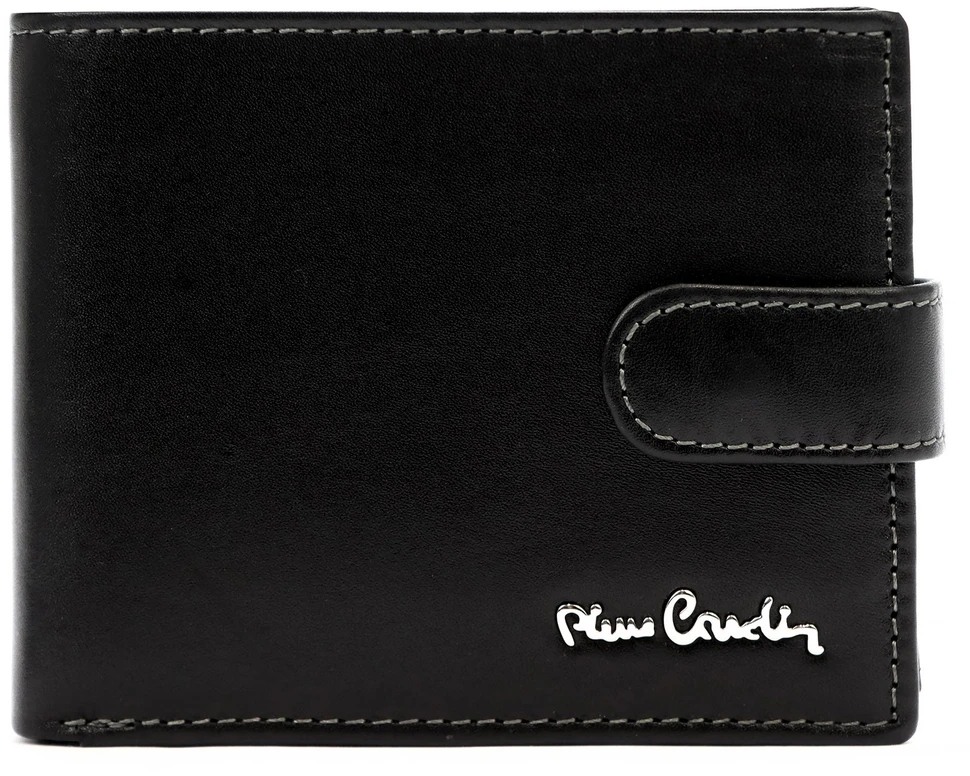 Vyriška odinė piniginė Pierre Cardin YS604 324A juoda