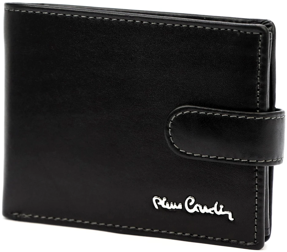 Vyriška odinė piniginė Pierre Cardin YS604 324A juoda