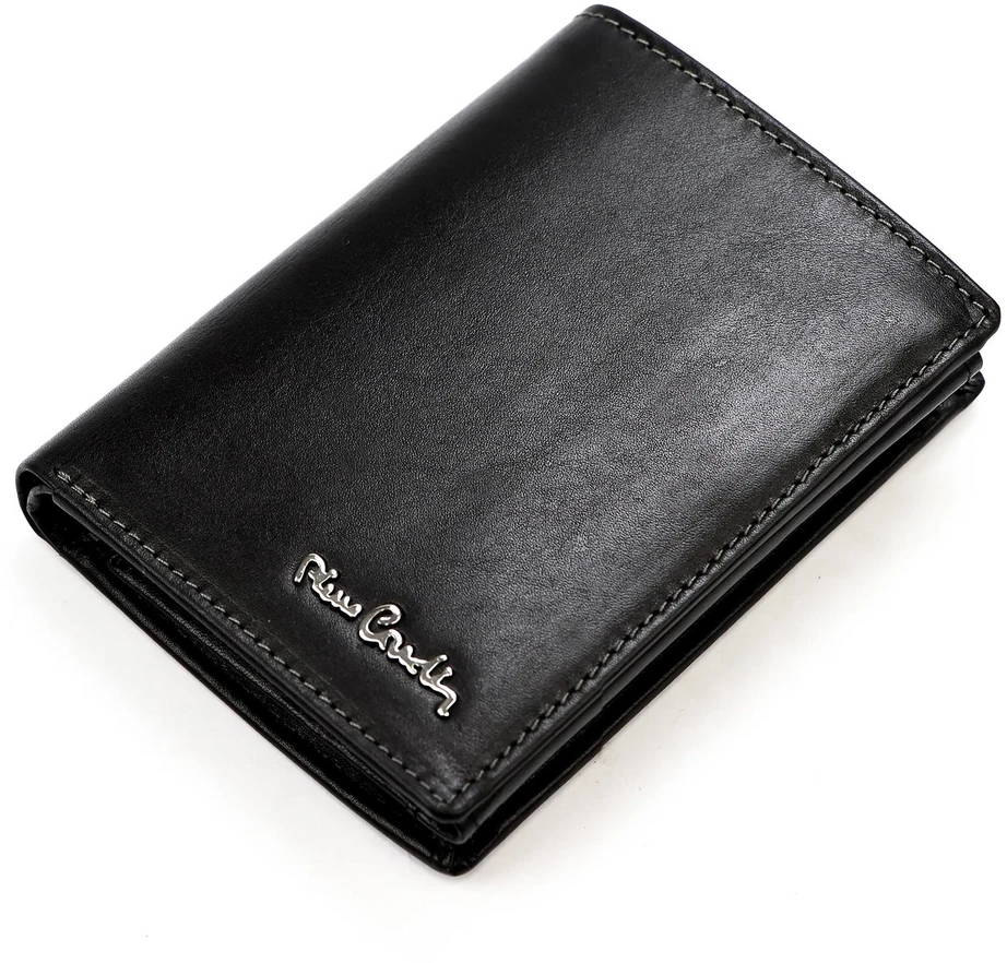 Vyriška odinė piniginė Pierre Cardin YS604 326 juoda