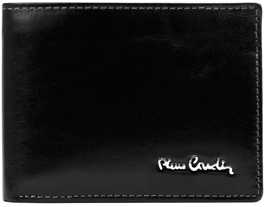Vyriška odinė piniginė Pierre Cardin YS604 8806 juoda