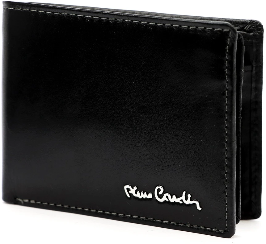 Vyriška odinė piniginė Pierre Cardin YS604 8825 juoda