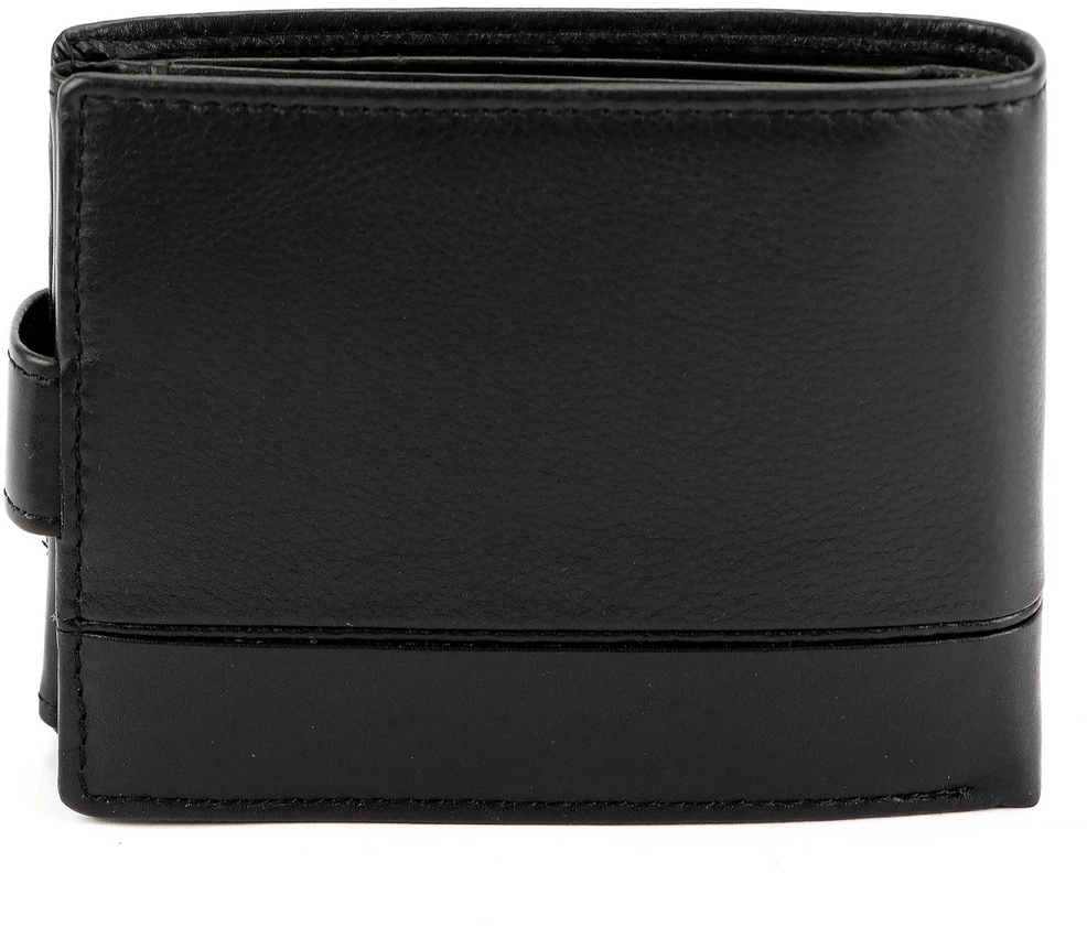 Vyriška odinė piniginė Pierre Cardin YS605 324A juoda + raudona
