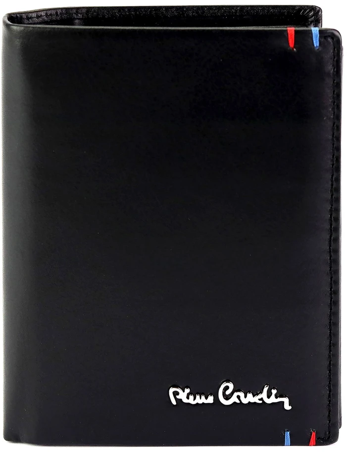 Vyriška odinė piniginė Pierre Cardin YS606 326 juoda