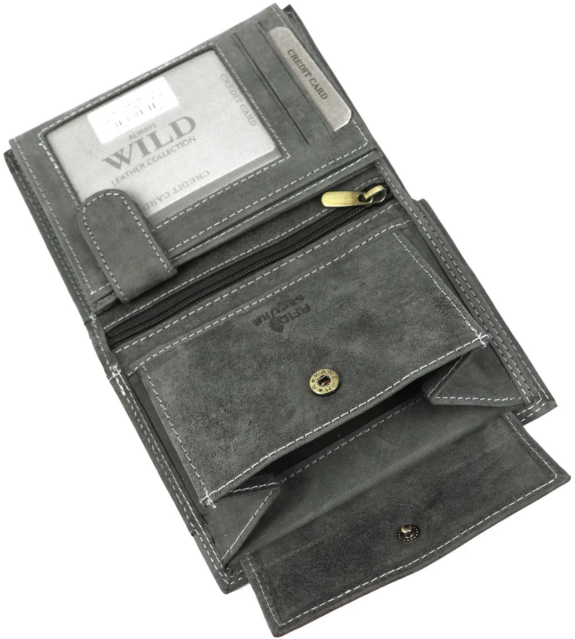 Always Wild Piniginė vyrams Wild N4-P-CHM RFID