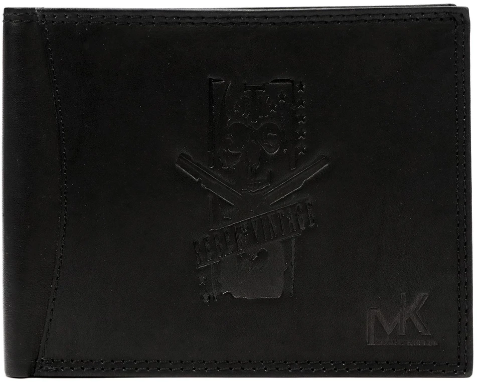 Skórzany męski portfel Money Kepper CDD 5600 REBEL VINTAGE