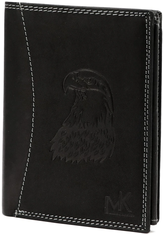 Skórzany męski portfel Money Kepper CDD 5601 EAGLE