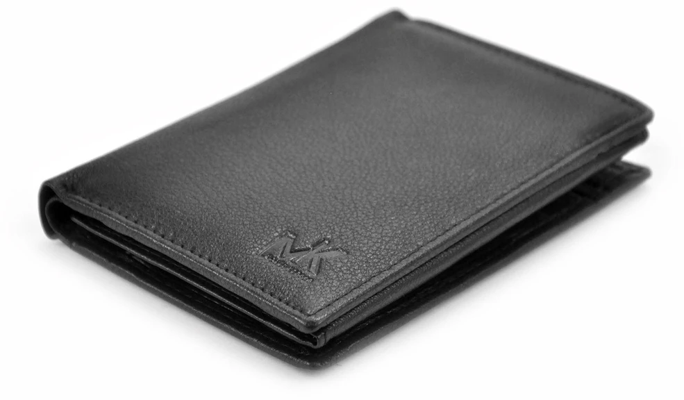Skórzany męski portfel Money Kepper CC 5400