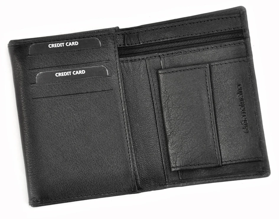 Skórzany męski portfel Money Kepper CC 5400