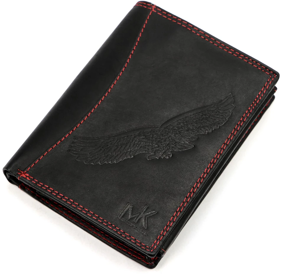 Skórzany męski portfel Money Kepper CDD 5601 BIRD