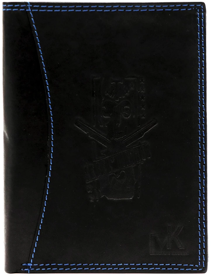 Skórzany męski portfel Money Kepper CDD 5601 REBEL VINTAGE